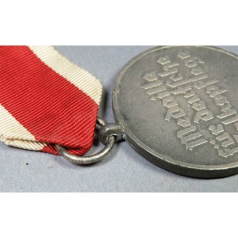 Medalla de bienestar social con cinta original. Espenlaub militaria